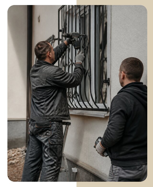 Установка наружных решеток в Когалыме от 5066 р. | ДвериЛегко-Кгл
