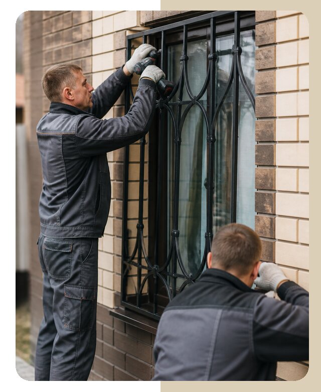 Установка решеток в дом в Когалыме по цене от 3618 р. | ДвериЛегко-Кгл